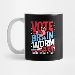 Vote-Brain-Worm-2024 Mug